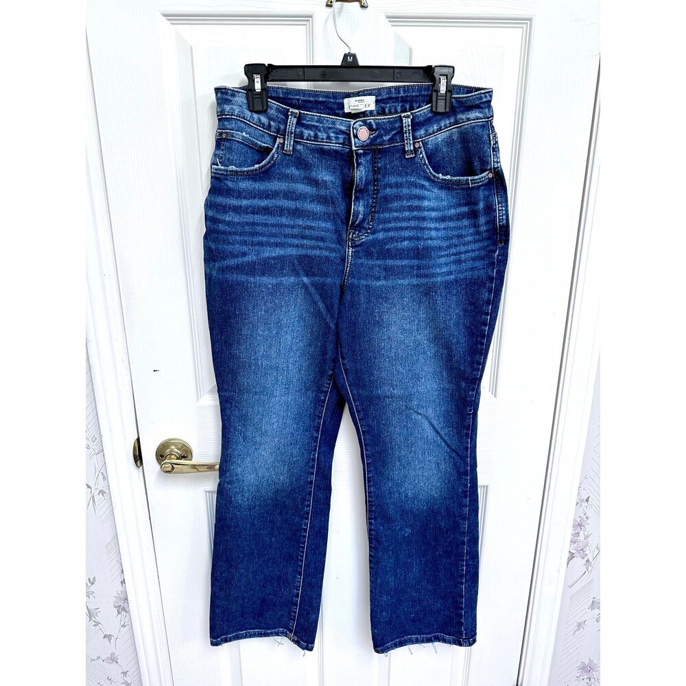 Women's Blue Denim Boot Cut Jeans - Picture 5 of 7